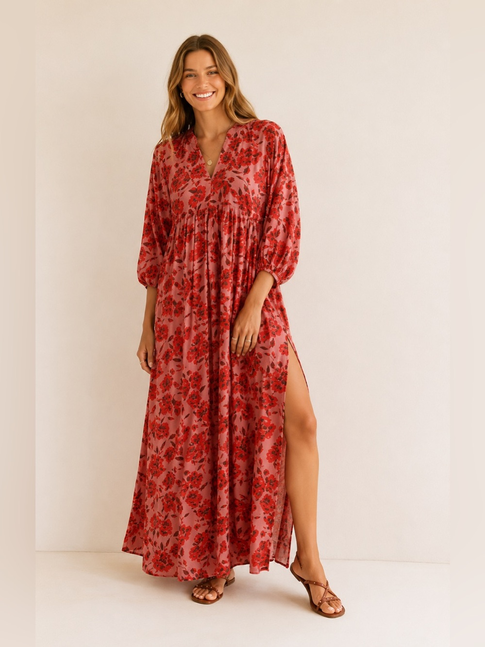 Free People x Jen's Pirate Booty High Summer Maxi Dress